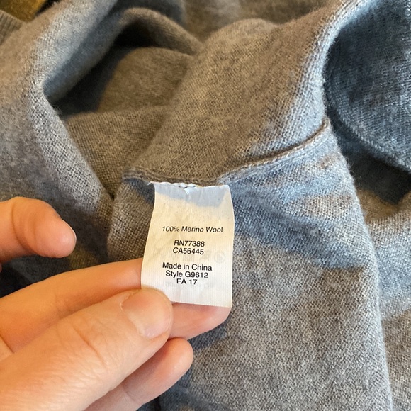 Madewell | Mock Neck Boxy Pullover | L - Picture 6 of 6